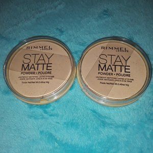 (2) Rimmel Magnif'  Creamy Natural Matte Powder.